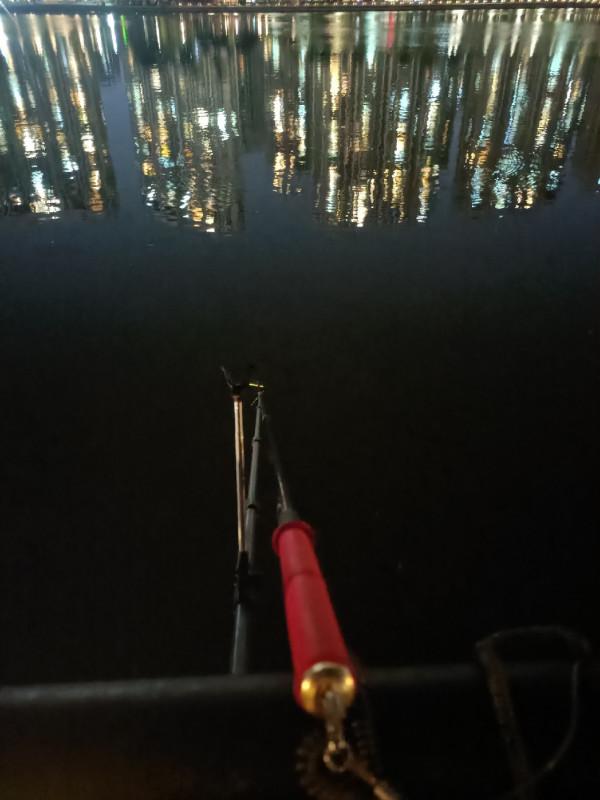 頂漂數次皆不中，精彩的瞬間是三抄網