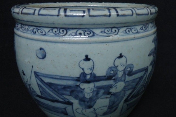 明代民窯的嬰戲紋,太可愛了 明代民窯的嬰戲紋,太可愛了