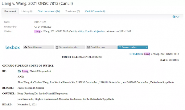 華人男子加拿大買房 被騙走$348萬鉅款 合夥人卻狂賺數百萬 華人男子加拿大買房 被騙走$348萬鉅款 合夥人卻狂賺數百萬