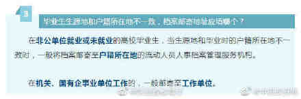 8個關於畢業生檔案的熱門問題，權威解答來了