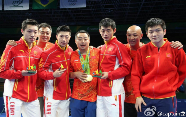 國乒考古（3），一圖一故事之里約三劍客