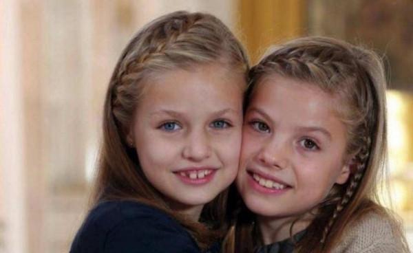 歐洲王室最美姐妹花：15歲萊昂諾爾是未來女王，最寵小2歲的妹妹