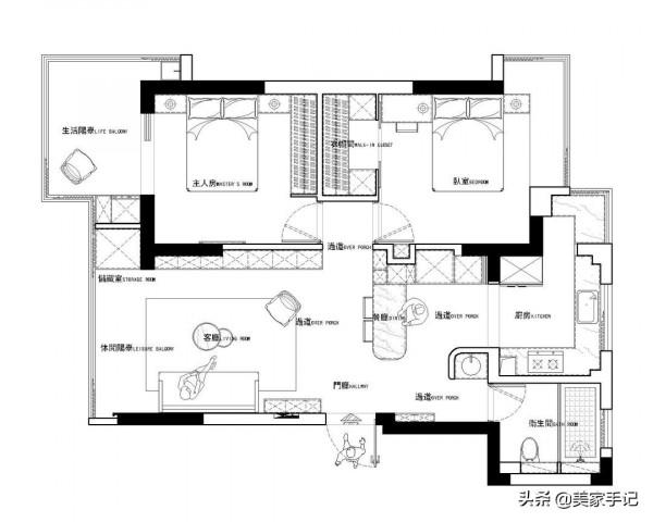 南京一主婦,曬出86㎡的家,沒有茶几和電視,卻是家居界的教科書 南京一主婦,曬出86㎡的家,沒有茶几和電視,卻是家居界的教科書