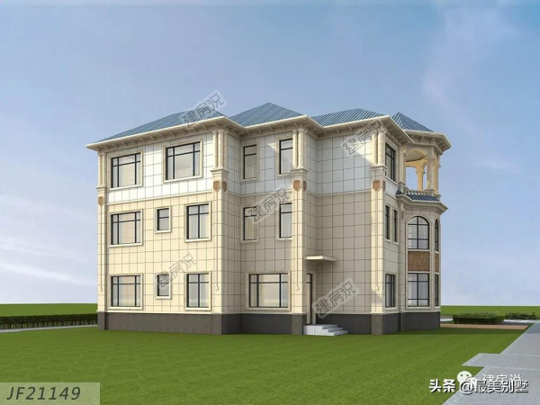 歐式大別墅，富貴大氣，一看就是有錢有品的人