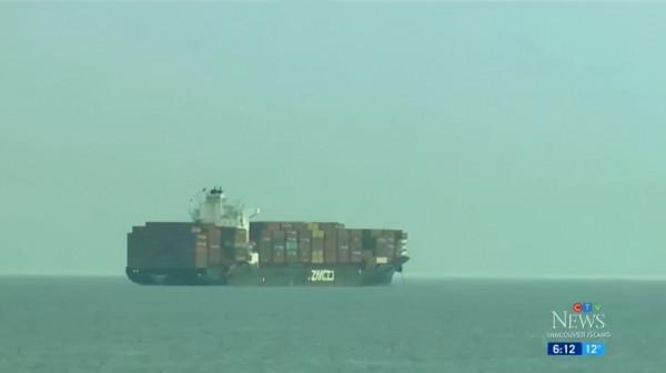 加拿大109個集裝箱落海 衣服鞋子傢俱全泡水 華人老闆哭暈