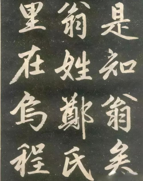 趙孟頫楷書《壽春堂記》胎息大令，而兼北海之恣縱，人書俱老之境