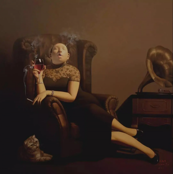 他愛畫胖女人！自學成才的作品讓收藏家魂牽夢繞，網友說：無敵醜