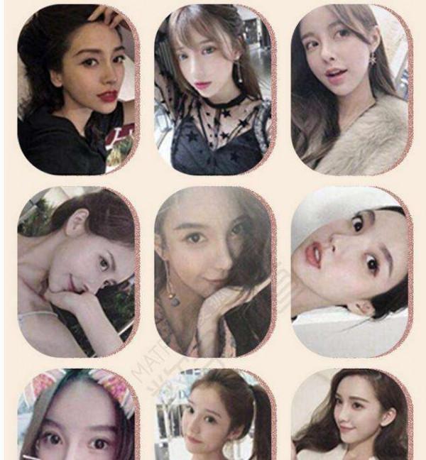 小臉女星的天下！這12個漫畫臉巔峰PK，大眼睛巴掌臉一個比一個美