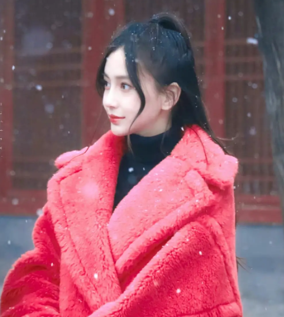 15位女星雪景美圖：楊冪嬌俏、劉詩詩經典，寫真照竟是沈月贏了？