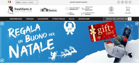 2022義大利滑雪裝備網站Freshfarm海淘轉運教程