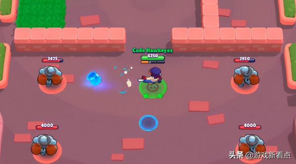 荒野亂鬥：阿方變成永動機，無限大招位移半個地圖，扔鞋子真絕了