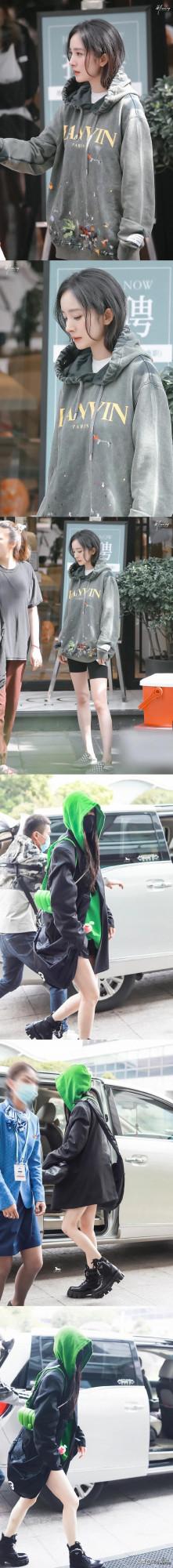 生活中平時看不到的楊冪