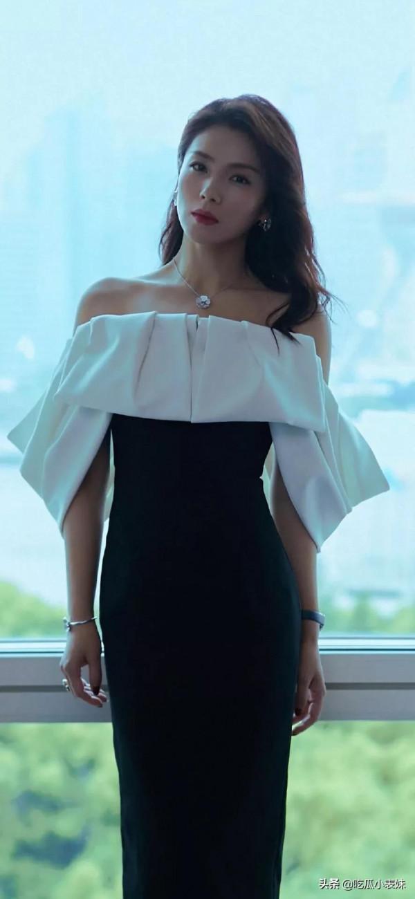 劉濤，氣質女神，網友：太美了