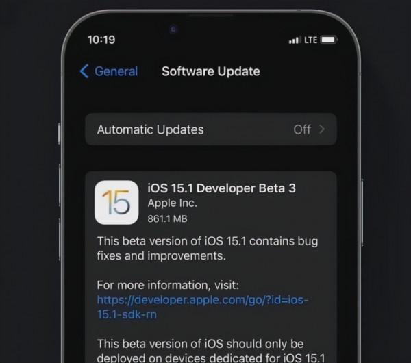 iOS15.2beta3釋出，除了耗電還有這麼多bug，不建議升級