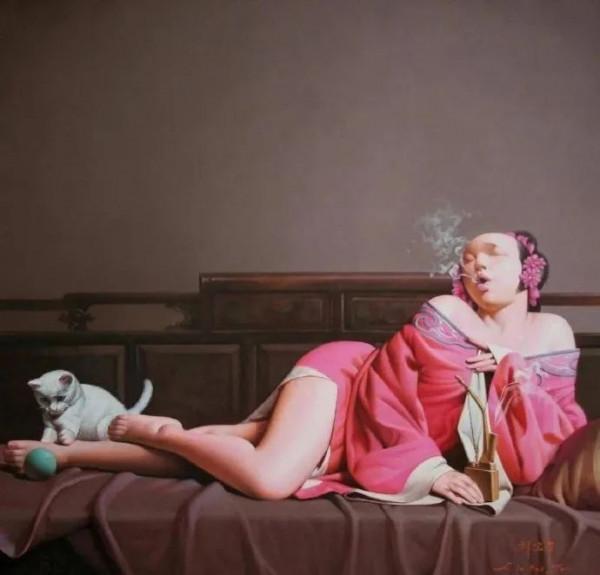 他愛畫胖女人！自學成才的作品讓收藏家魂牽夢繞，網友說：無敵醜