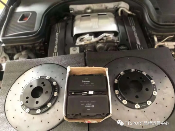 賓士GLC63原廠替換STOPFLEX陶瓷升級碟