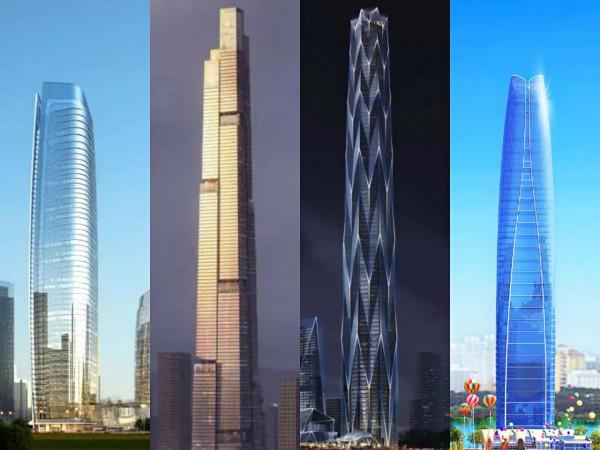 四川21個市州未來最高建築——由超級大城市成都489米地標塔引領 四川21個市州未來最高建築——由超級大城市成都489米地標塔引領