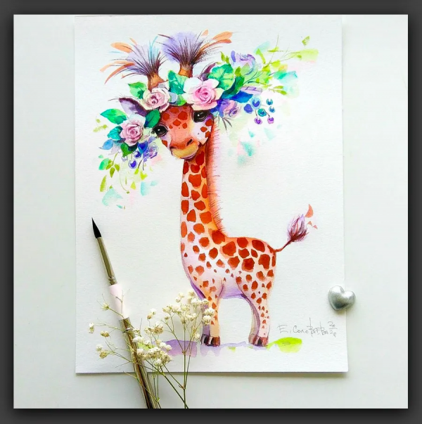 藝術|清新的色彩與可愛的形象,這組水彩畫太美了 藝術|清新的色彩與可愛的形象,這組水彩畫太美了