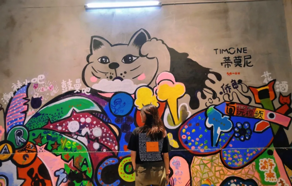 奔著體驗汽車影院而去，沒想到被周圍免費的環境吸引到了