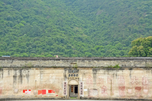 200多年曆史的客家圍屋,有兩個足球場大,卻被荒草掩蓋 200多年曆史的客家圍屋,有兩個足球場大,卻被荒草掩蓋