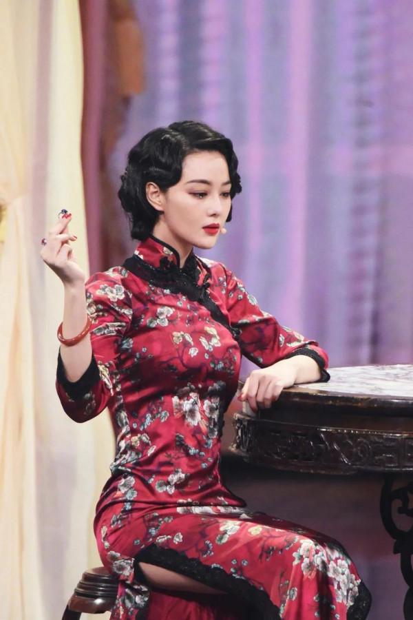 張馨予旗袍寫真照來了