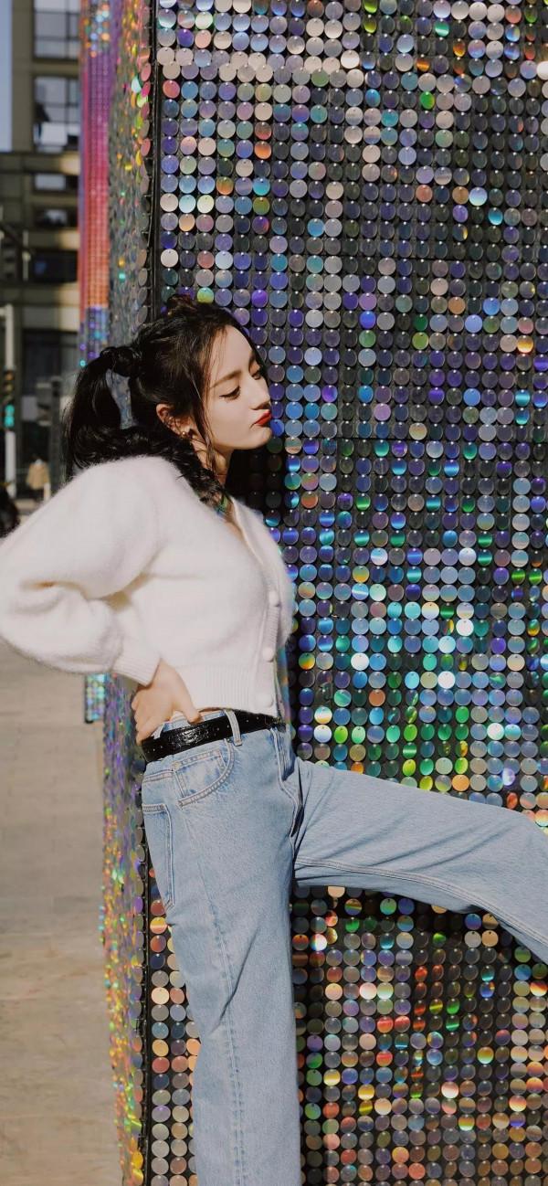 雙馬尾迪麗熱巴