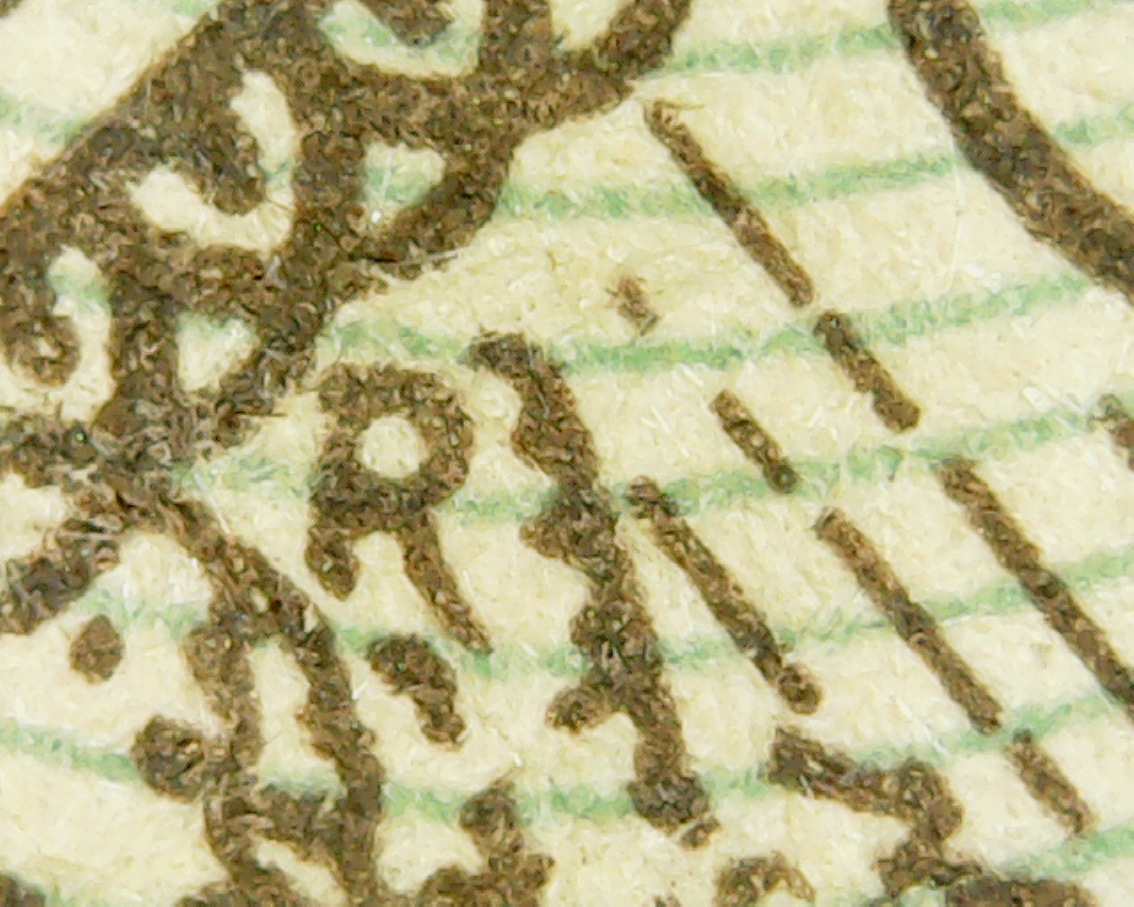 第一套人民幣—《工廠》—暗記剖析圖