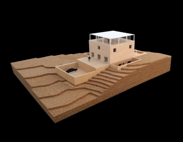 巴埃薩新作：“圓廳”之家，360度觀景臺