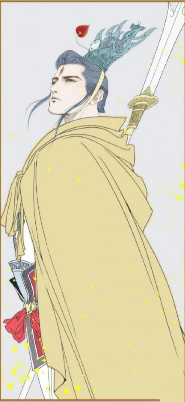 高畫質桌布（226）：二郞神楊戩，尊號清源妙道真君、二郎顯聖真君