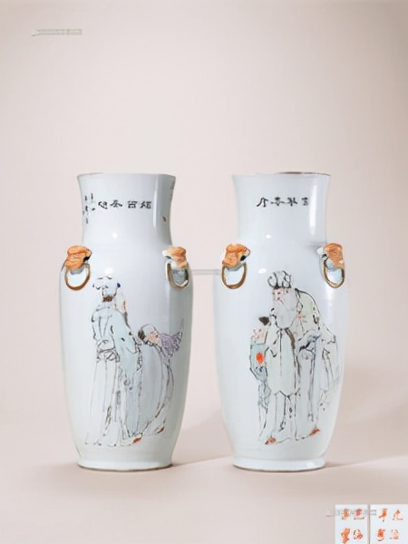 那些賣出百萬的淺絳彩瓷，你見過嗎