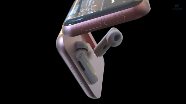 iPhone15渲染圖：AirPods和iPhone13結合體，這才是果粉心中所想