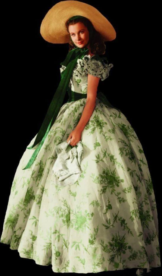 《亂世佳人》中斯嘉麗的裙子，殺死過數千西方女性