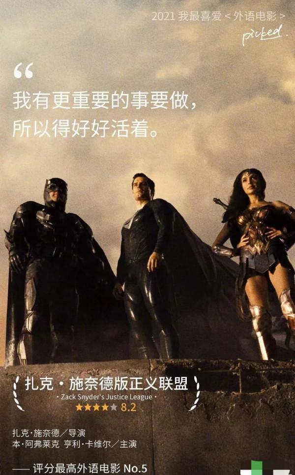 2021某瓣評分最高的外語電影TOP10分享