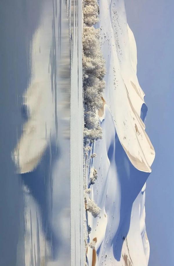 高畫質圖集！塔克拉瑪干沙漠下雪了