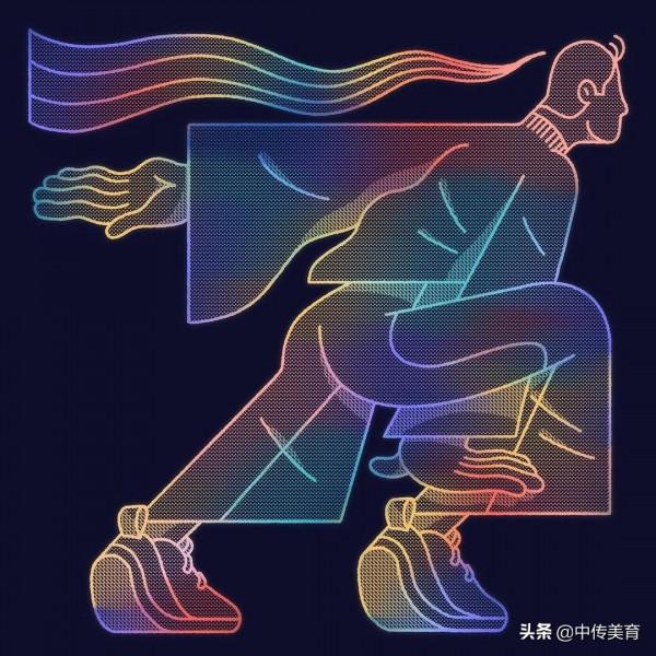 獨特的“人物速寫”，人物的動態畫得很誇張，你喜歡這種效果嗎