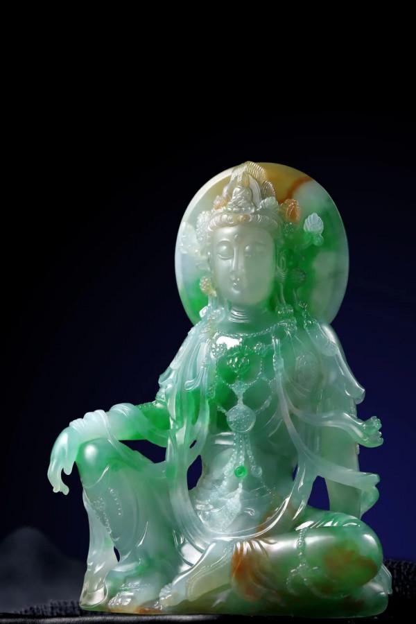 是生命重塑亦是羽化成蝶,玉雕師張林喬佛造像作品 是生命重塑亦是羽化成蝶,玉雕師張林喬佛造像作品