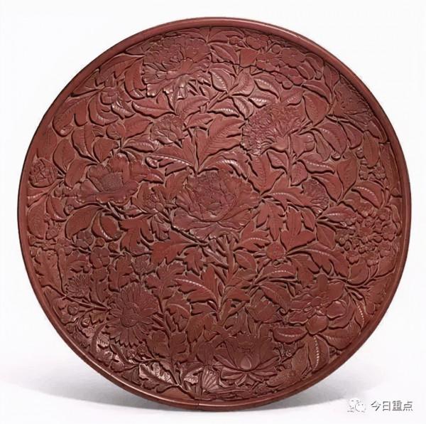 剔紅又稱“雕紅漆”收藏和鑑賞