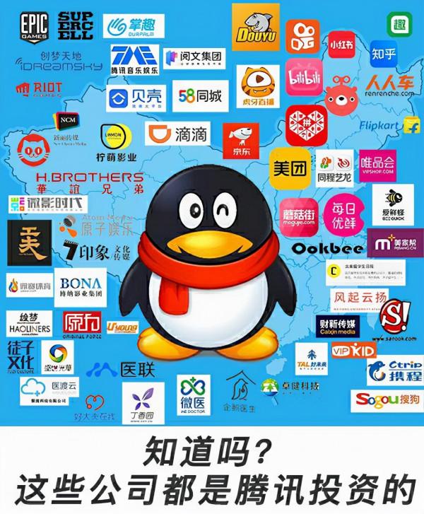 馬化騰是太謙虛，還是求生欲極強？騰訊投資公司數量達978家