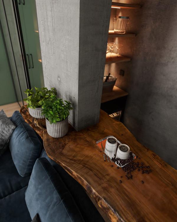 點點藍色帶來的深度和個性！2間60平小戶型設計