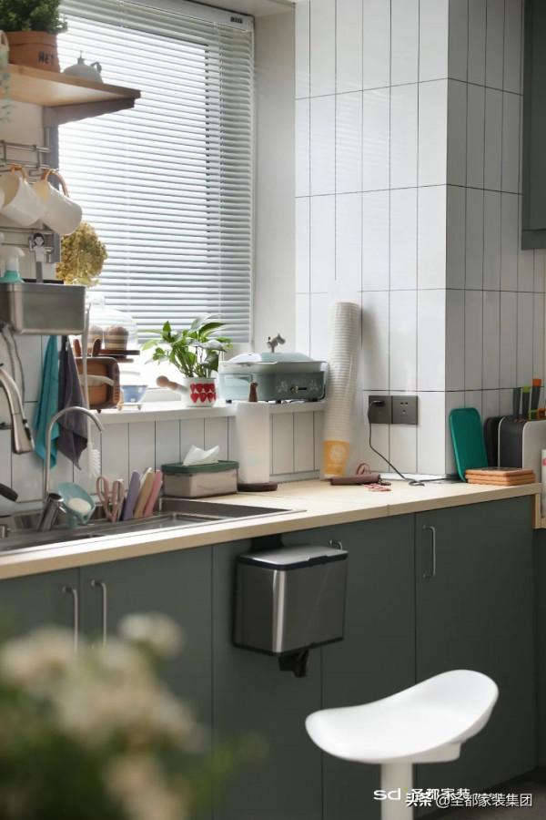 123㎡混搭風，餐廚一體+逆天收納，原餐廳爆改衣帽間，真香