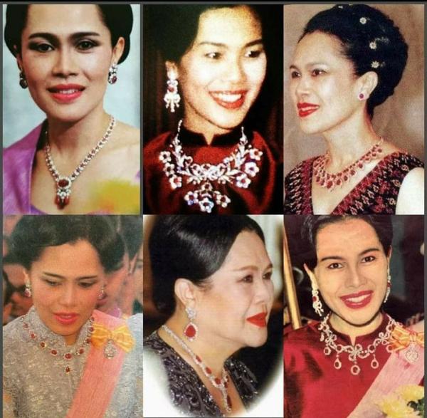 詩麗吉的紅寶石項鍊真不少,甚至還有傳家寶,詩妮娜也戴過祖傳的 詩麗吉的紅寶石項鍊真不少,甚至還有傳家寶,詩妮娜也戴過祖傳的