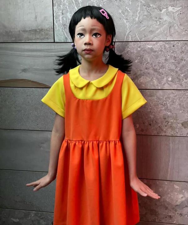 小S一家可塑性真強！神還原魷魚遊戲的角色，讓人雞皮疙瘩都起來