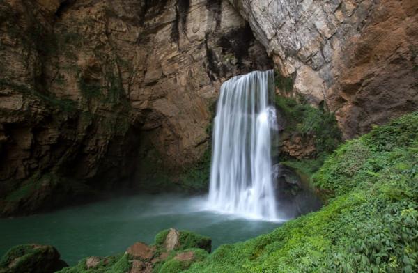 貴州清鎮:深山瀑布美 貴州清鎮:深山瀑布美