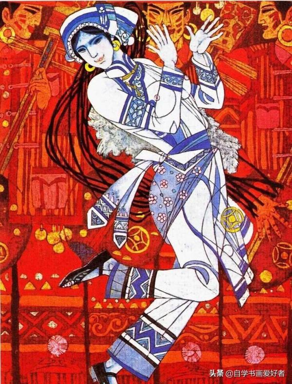 工藝地毯重彩裝飾人物