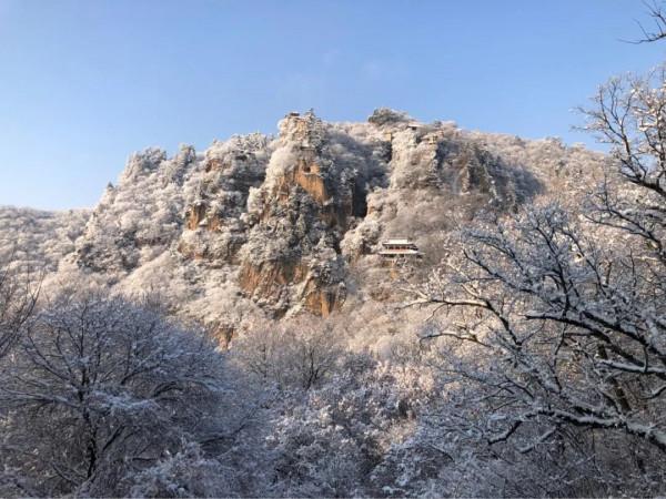 會養生·來崆峒 | 雪後初晴，此刻崆峒山“花”開遍野