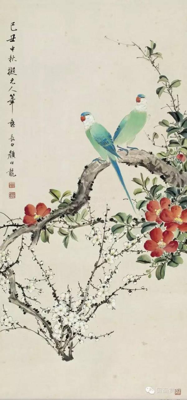 “長白布衣”顏伯龍精品花鳥35幅