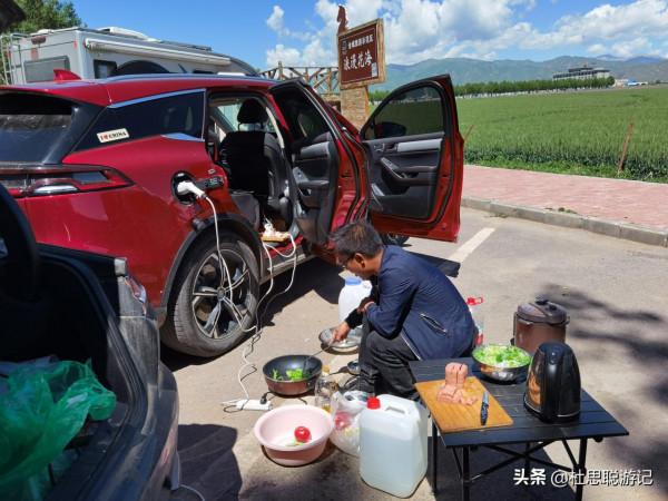 漢EV自駕新疆，昭蘇玉湖景區是很少遊客到來的地方，真的美