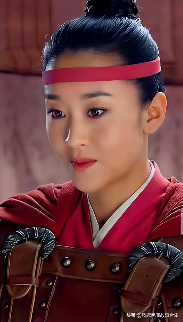 演員苗圃，飾演穆桂英，電視劇穆桂英掛帥古裝劇