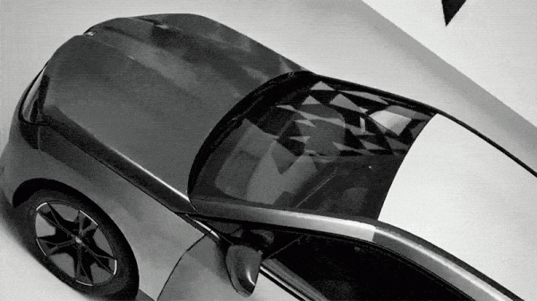 寶馬創造了一款完全用電子紙包裹的變色汽車