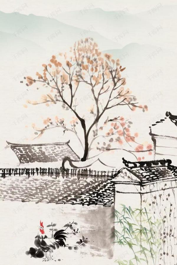 《小院》小詩一首